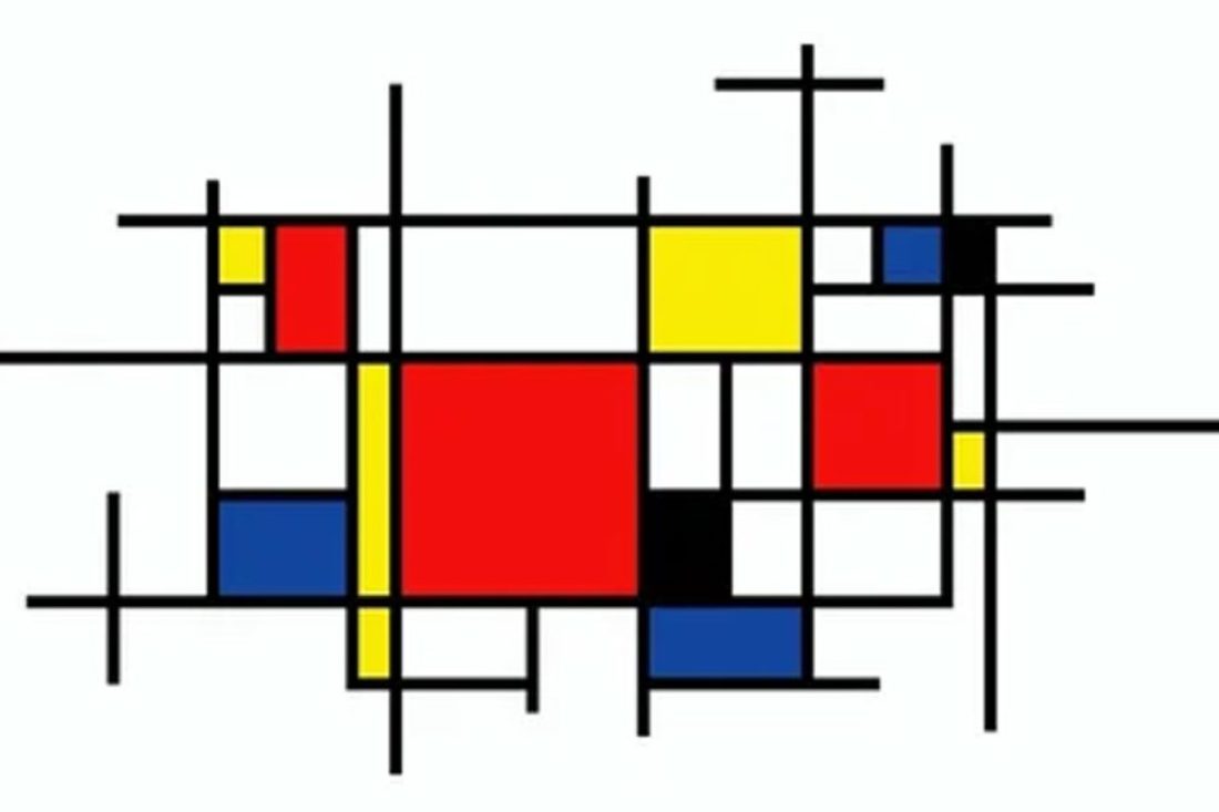 The moment of light through the grid — a personal Mondrian meditation