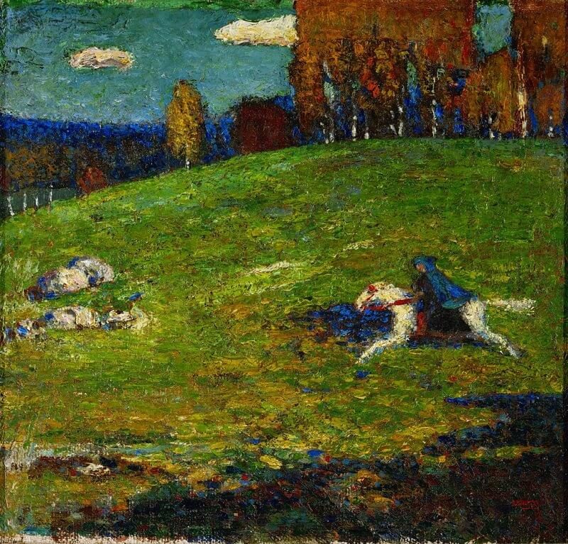 The Blue Rider, 1903 — Wassily Kandinsky