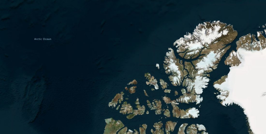 Urban pattern from orbit