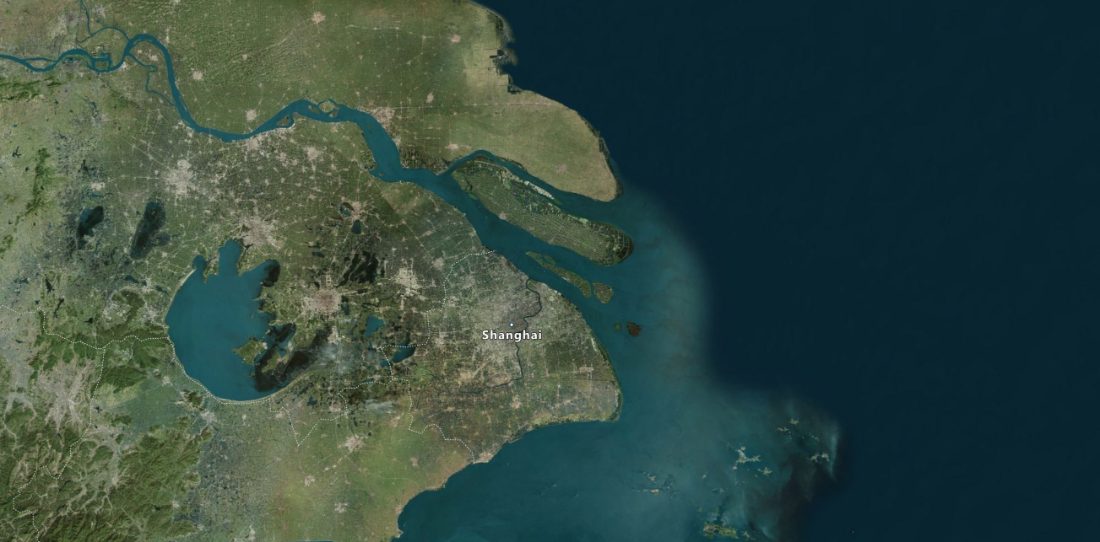 Inland land cover mosaic