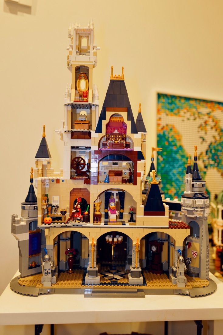 A moment from the LEGO party