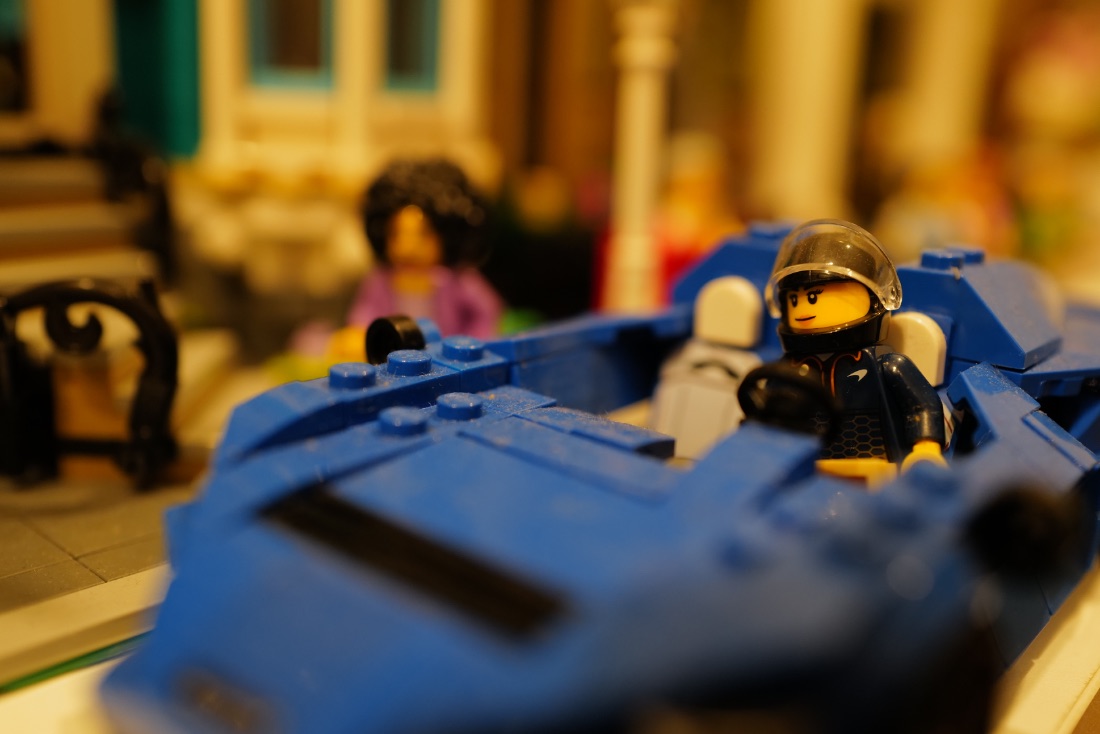 A moment from the LEGO party