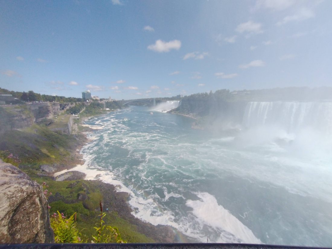 Photograph documenting the Lake Ontario shoreline
