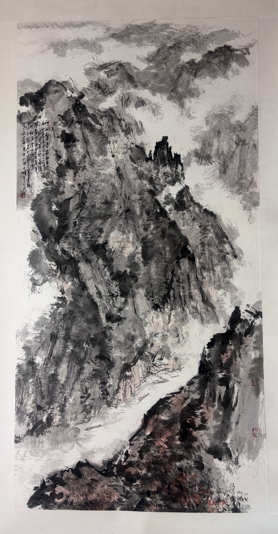 神女鬢染霜林色