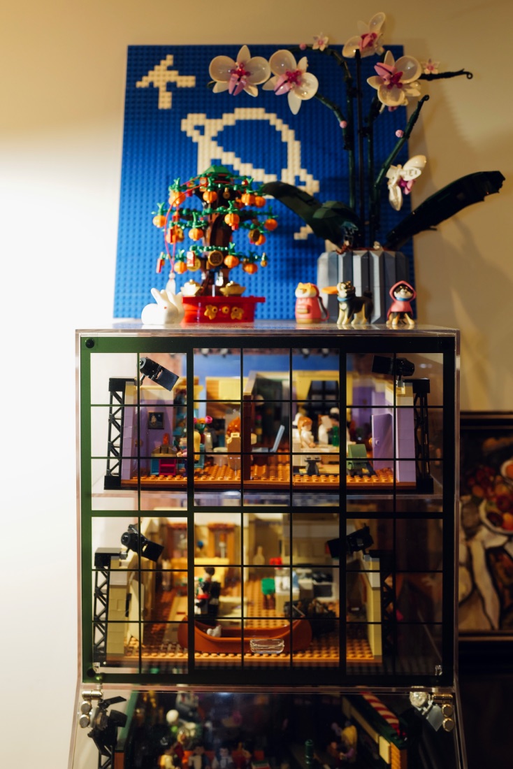 A favorite moment from the LEGO party
