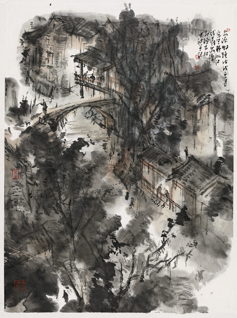 俞源村頭