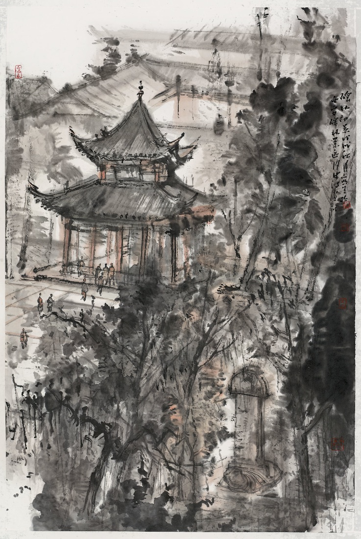 西安碑林即景