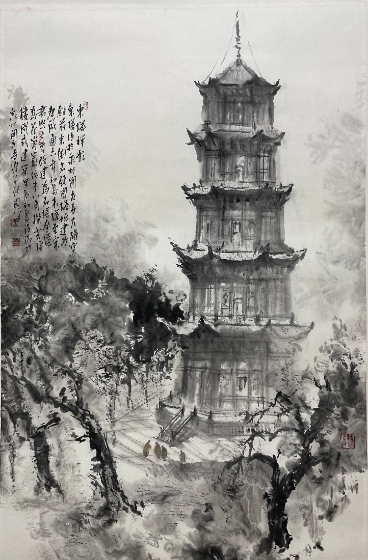 東塔禪影