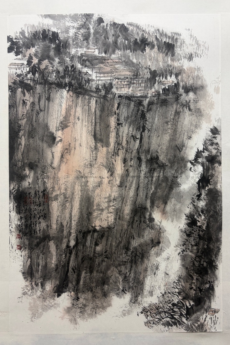 崖上人家 Homes on the Cliff