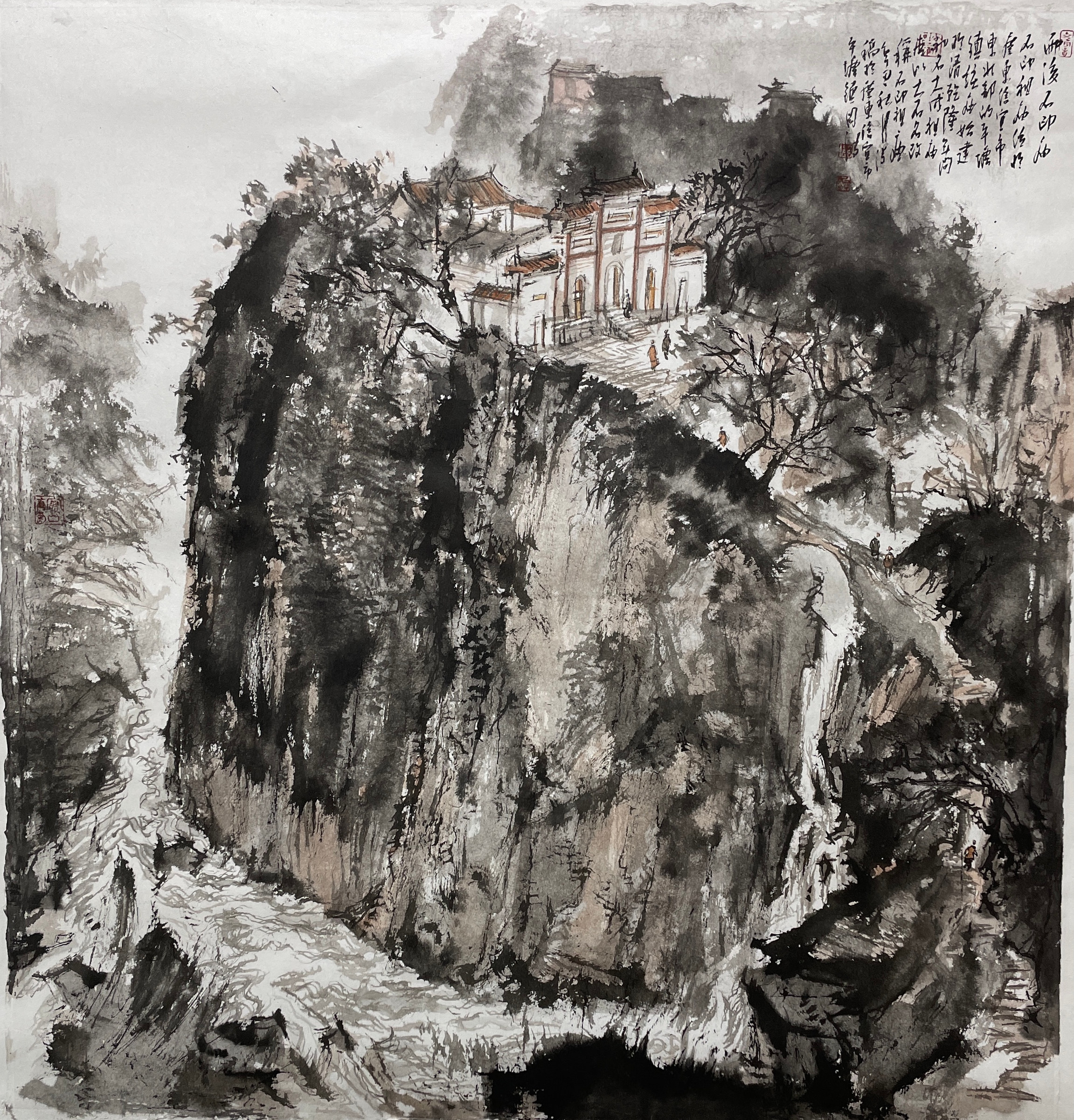 雨後石印廟
