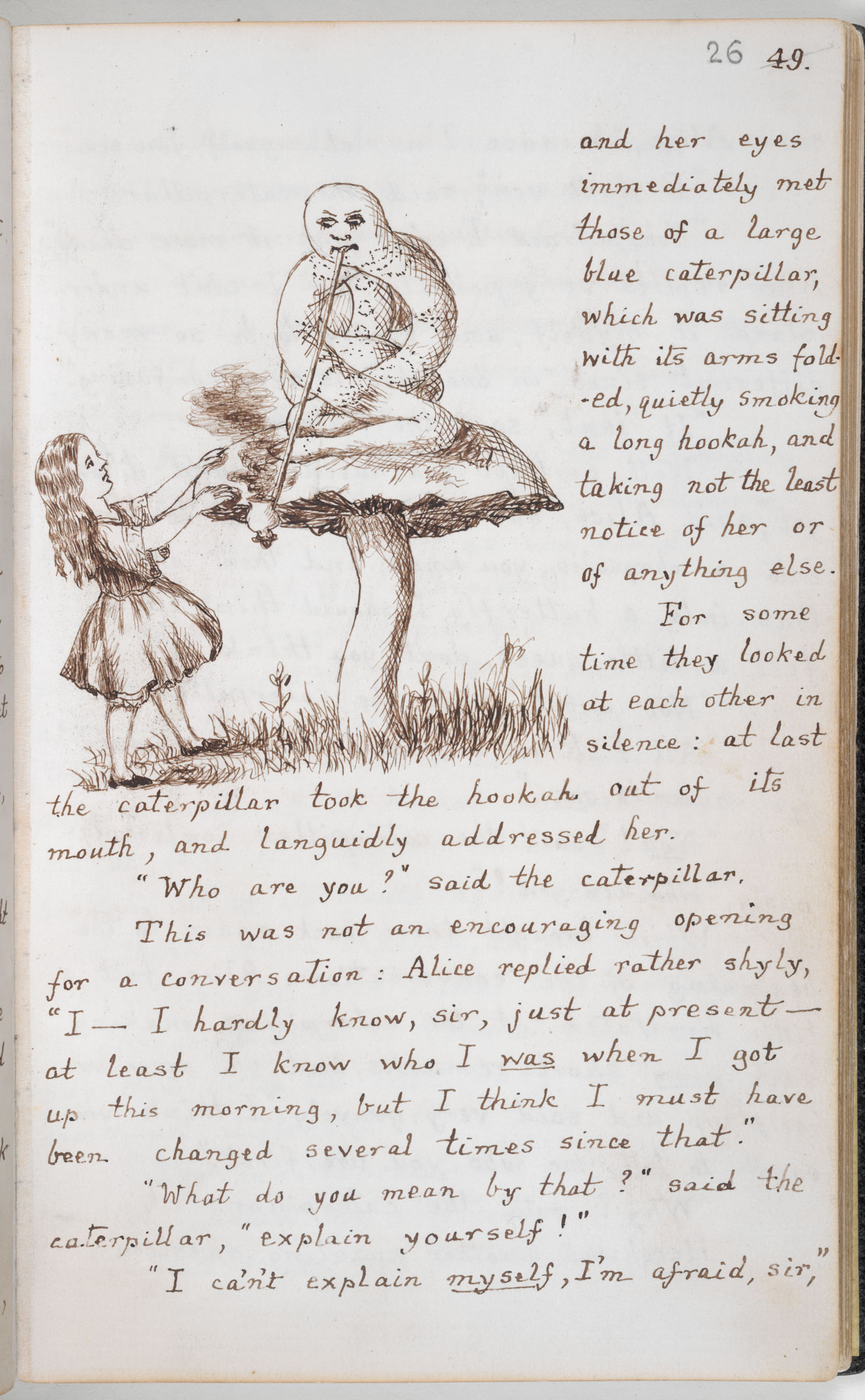 A page from the manuscript Add MS 46700.