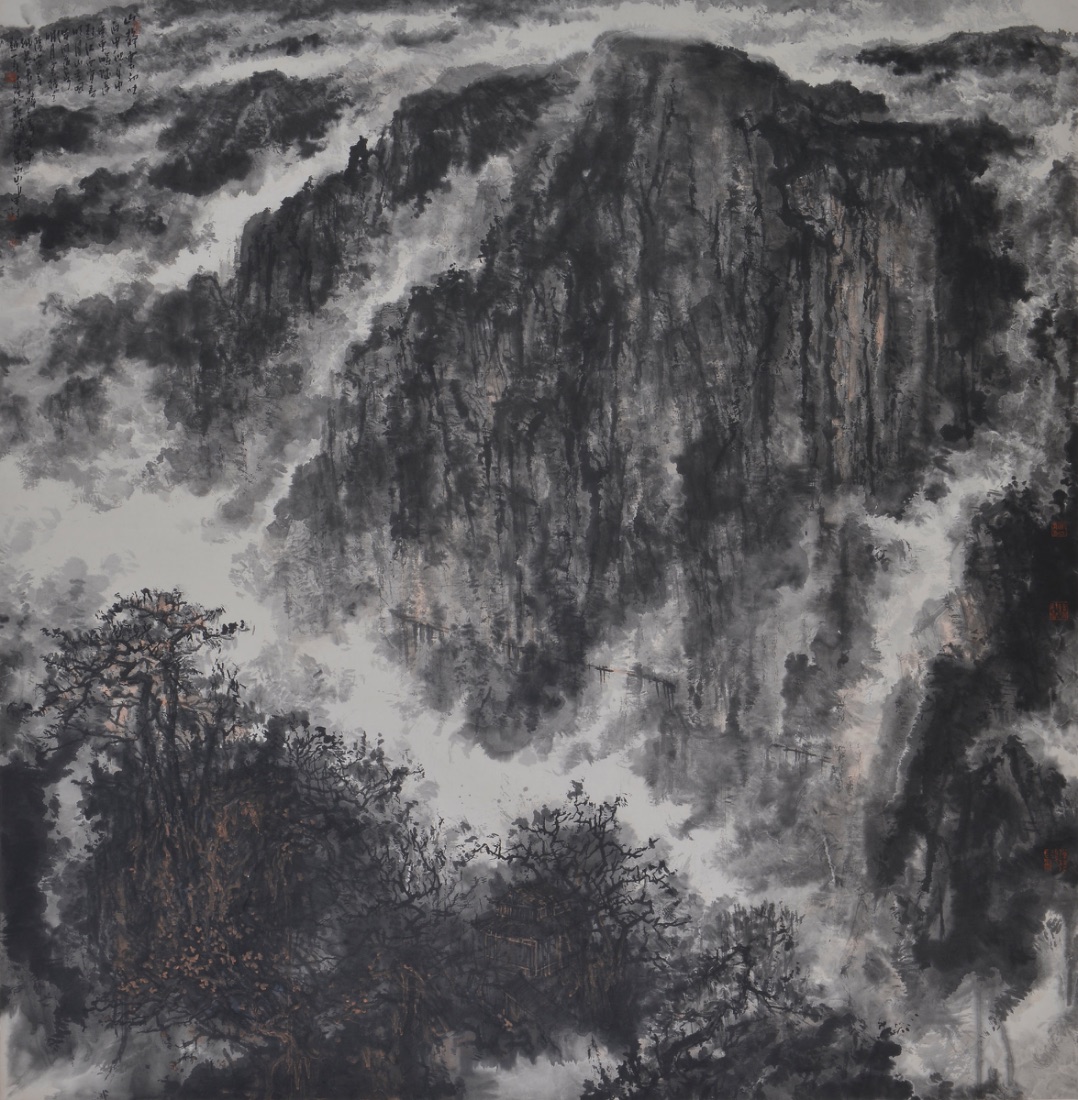 山靜雲初吐
