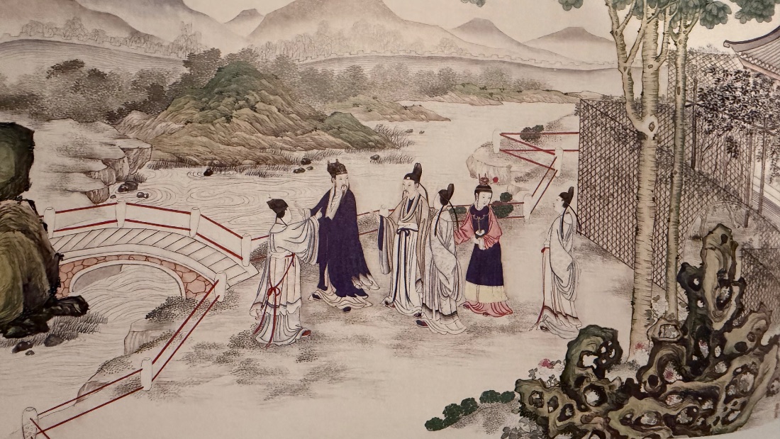 沁芳桥畔