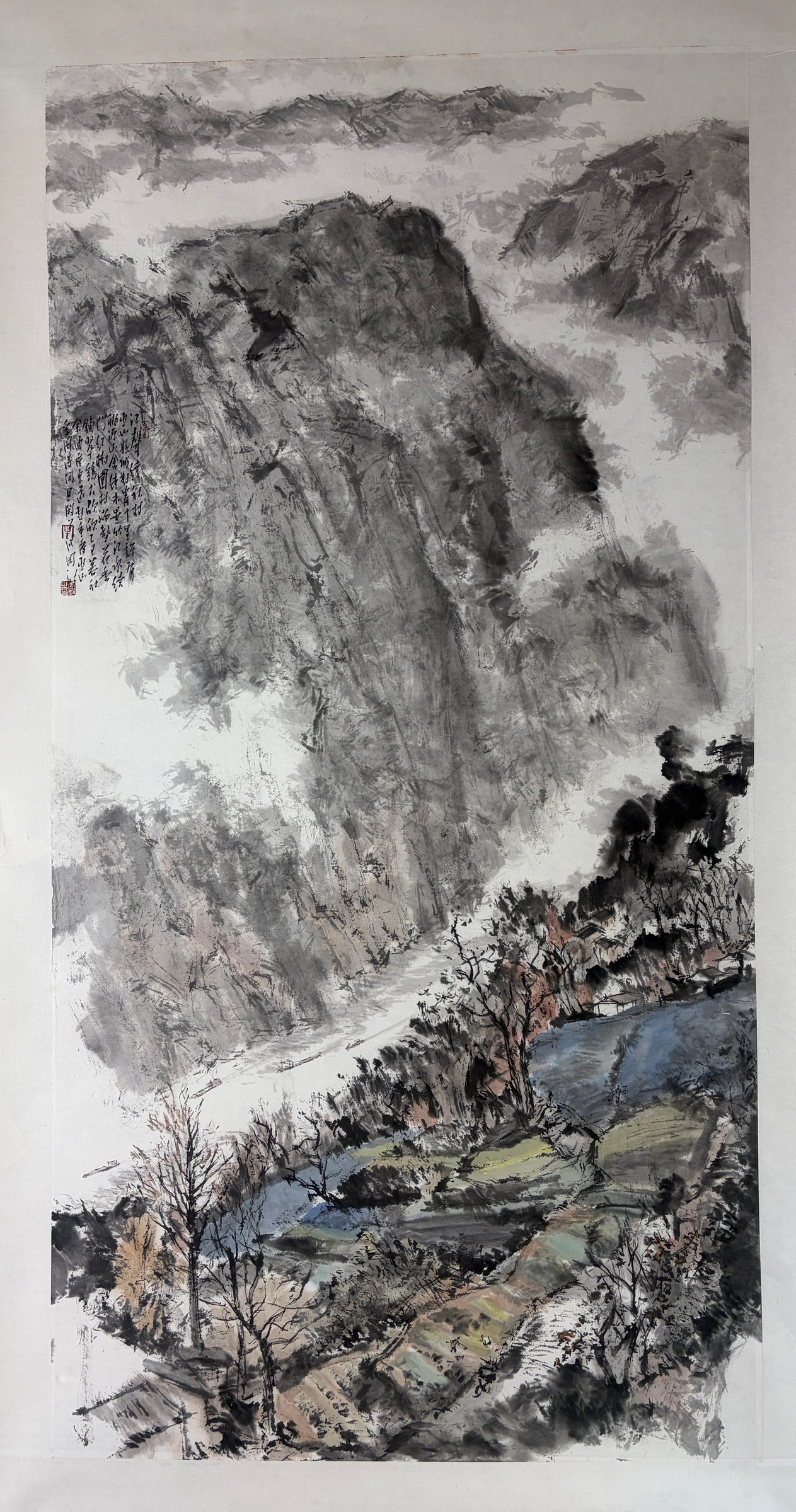 江聲繞秋村