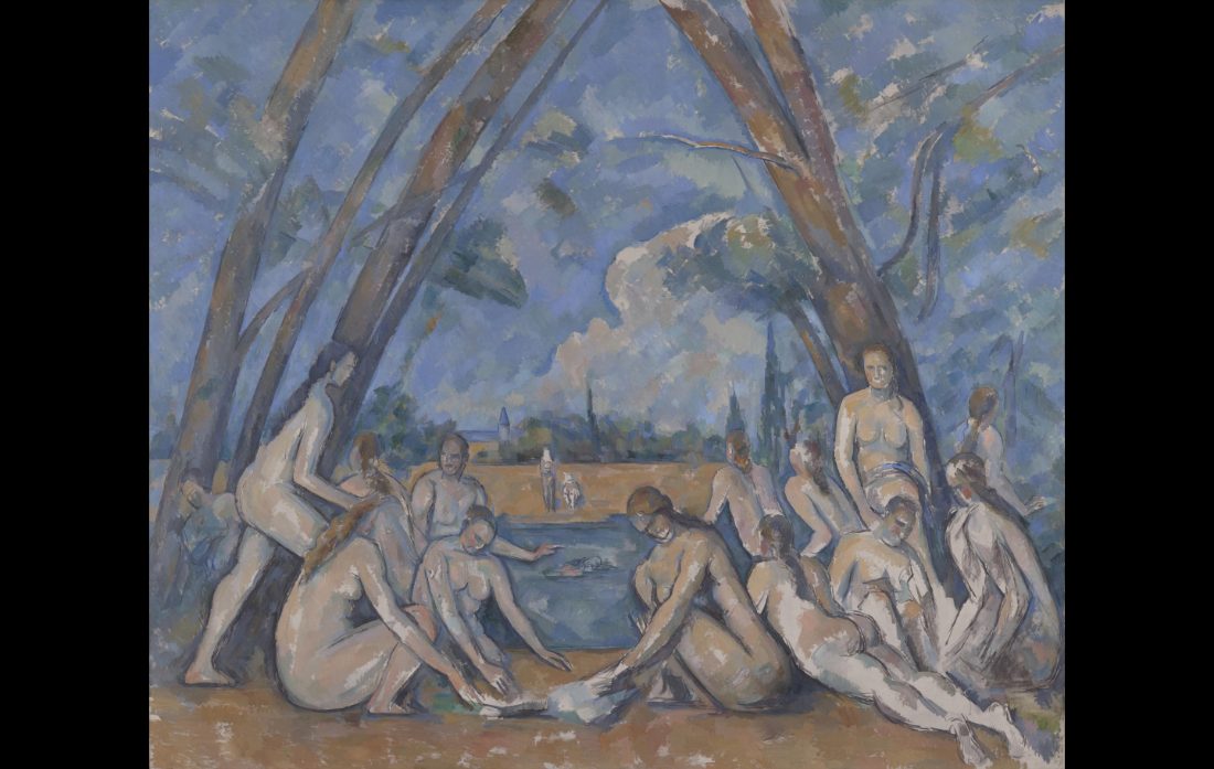 The Large Bathers, Paul Cézanne, 1900–1906, Philadelphia Museum of Art