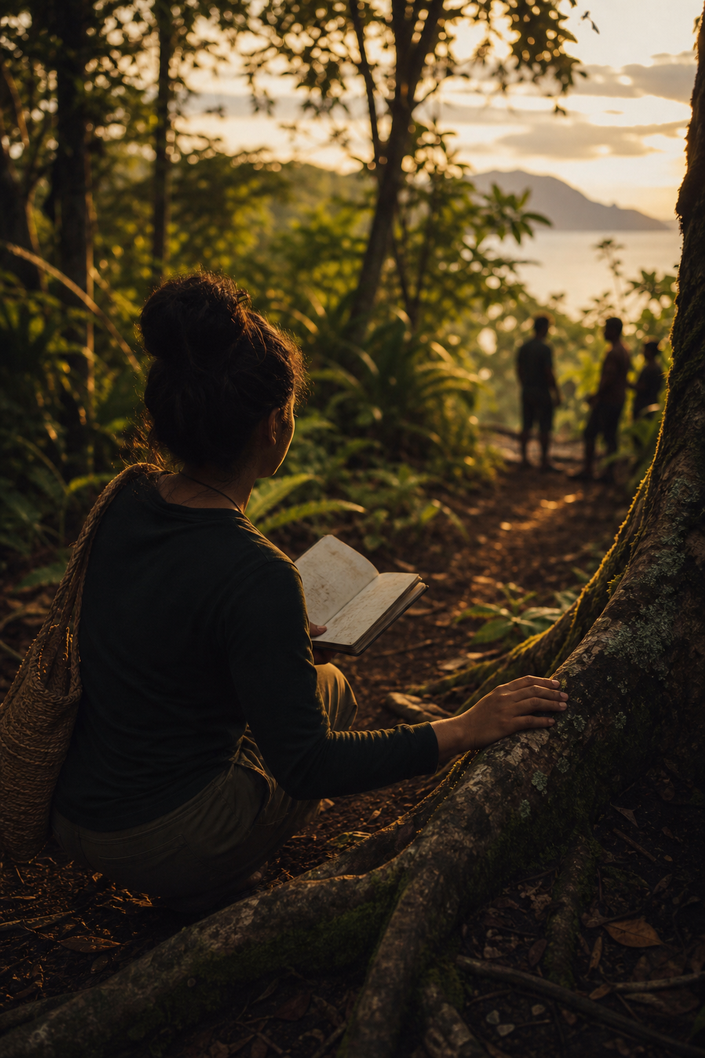 Field notebook meets satellite intelligence — hero image