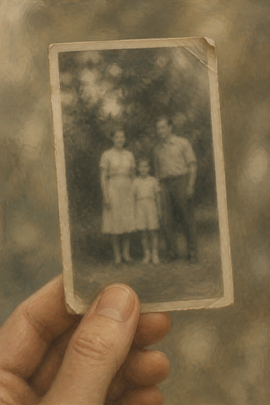 A face gone slightly out of focus — the paradox of memory